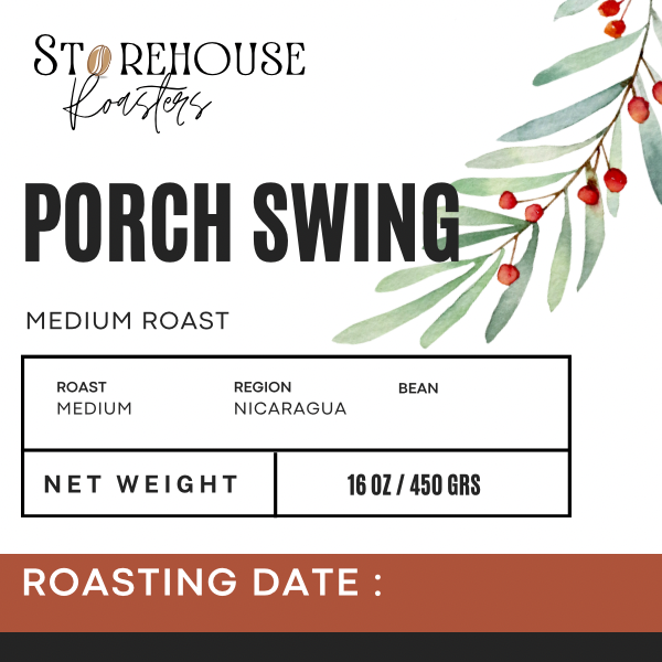 12oz. Bag Porch Swing - Storehouse Roasters MEDIUM ROAST