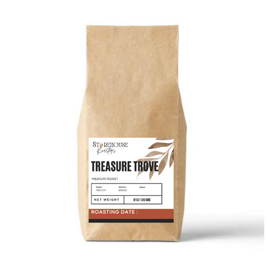 12oz. Bag Treasure Troe - Storehouse Roasters Brazil MEDIUM ROAST